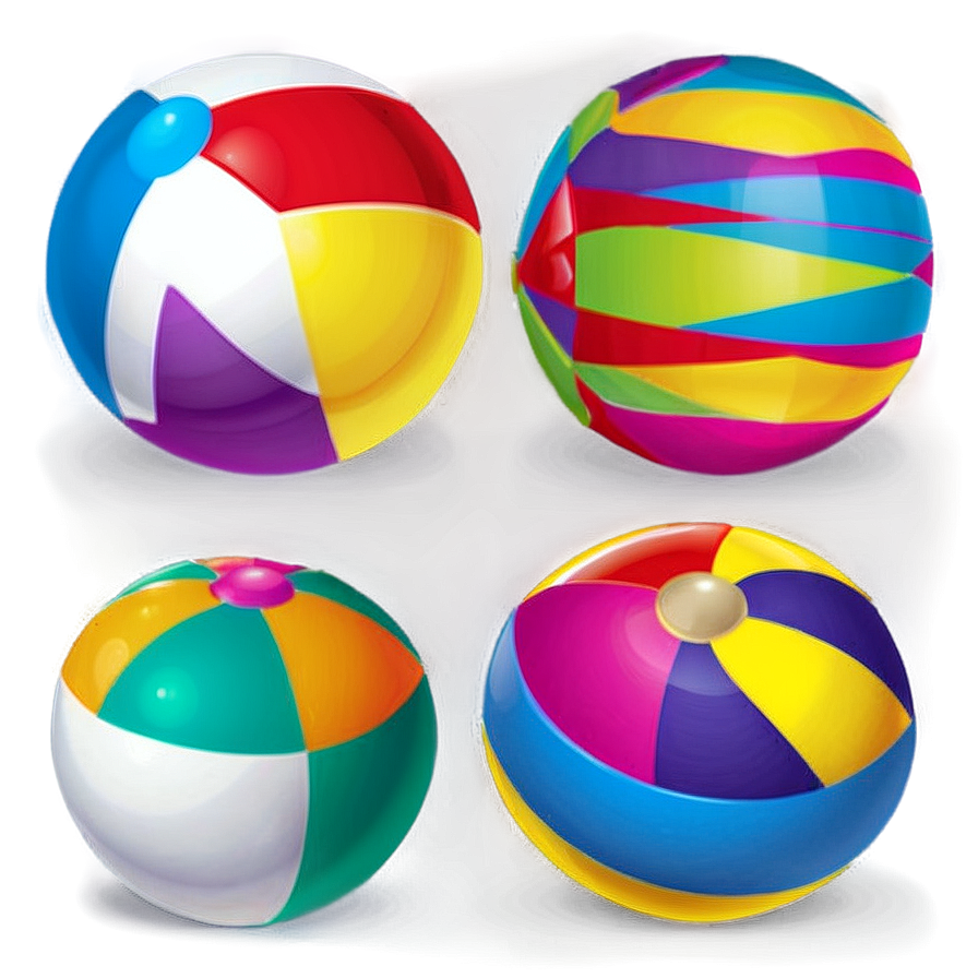 Beach Ball Vector Png 05242024 PNG Image