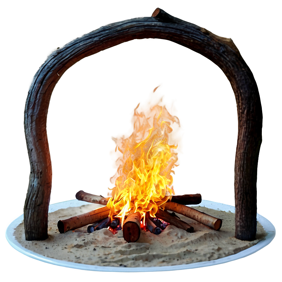 Beach Bonfire Night Png 4 PNG Image