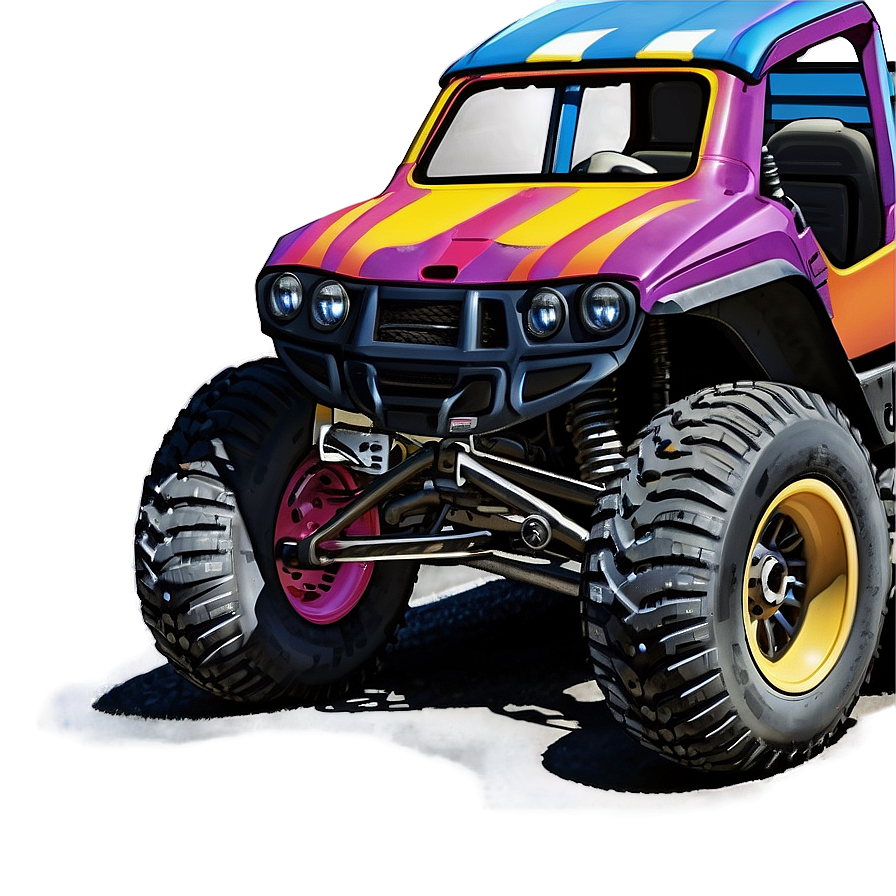 Beach Buggy Sunset Ride Png 06252024 PNG Image