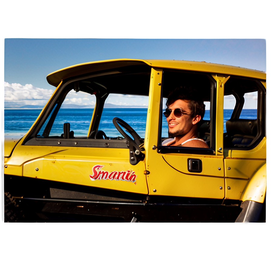 Beach Buggy Sunset Ride Png 68 PNG Image