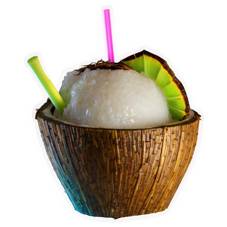 Beach Coconut Drinks Png Uby PNG Image