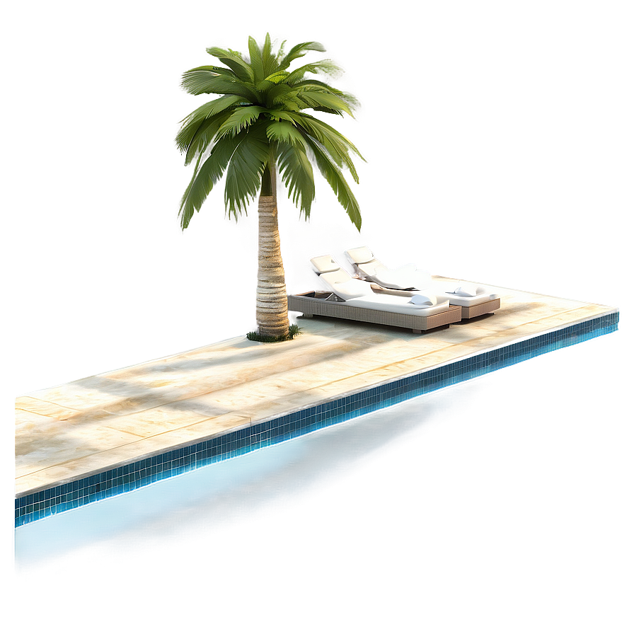 Beach Entry Swimming Pool Png 85 PNG Image