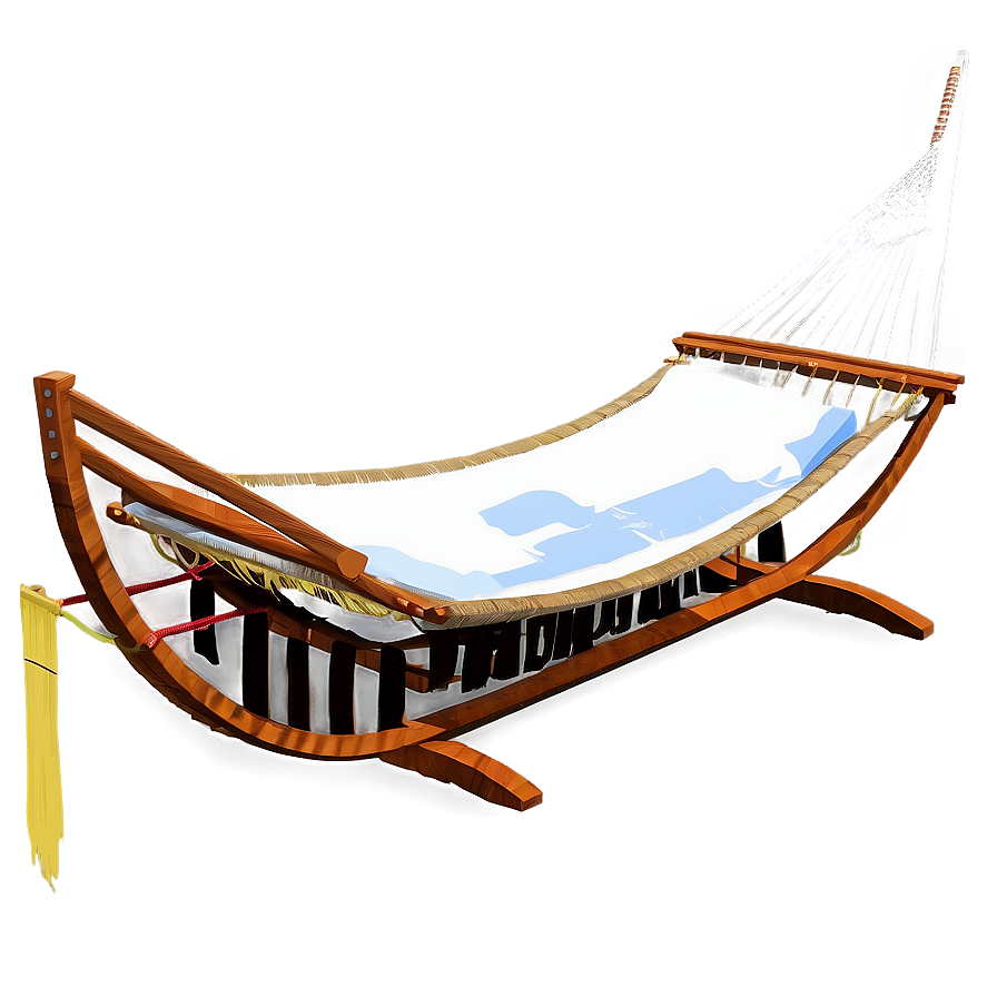 Beach Hammock Relaxation Png 06132024 PNG Image