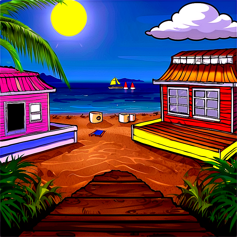 Beach Houses Png 53 PNG Image