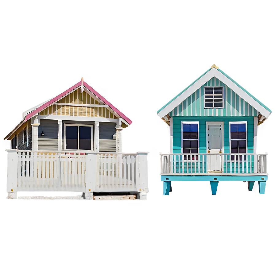 Beach Houses Png 9 PNG Image