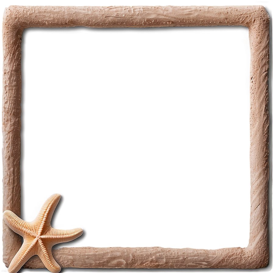 Beach Photo Frame Png Wly24 PNG Image