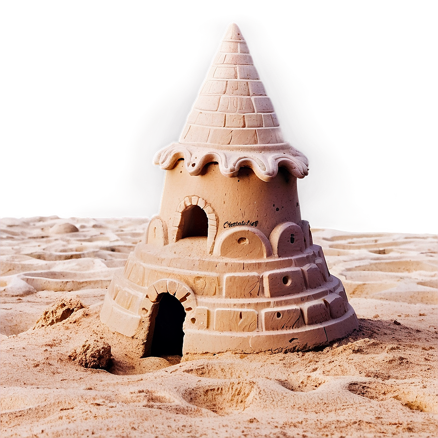 Beach Sandcastle Png Una PNG Image