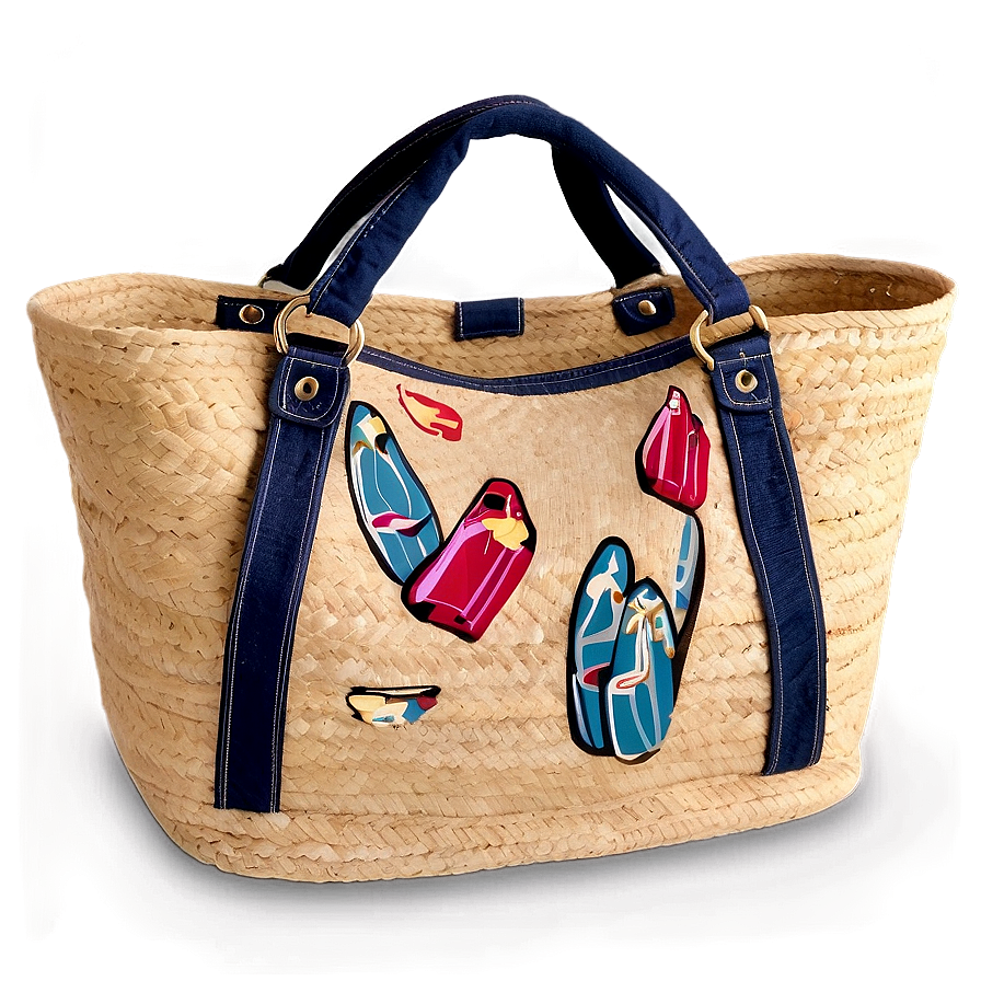 Beach Tote Bag Png 06292024 PNG Image