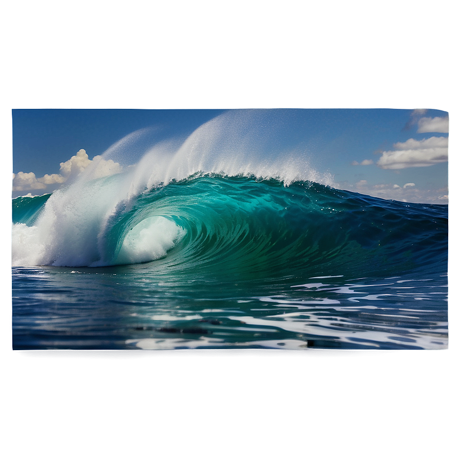 Beach Wave Scenery Png Oea84 PNG Image