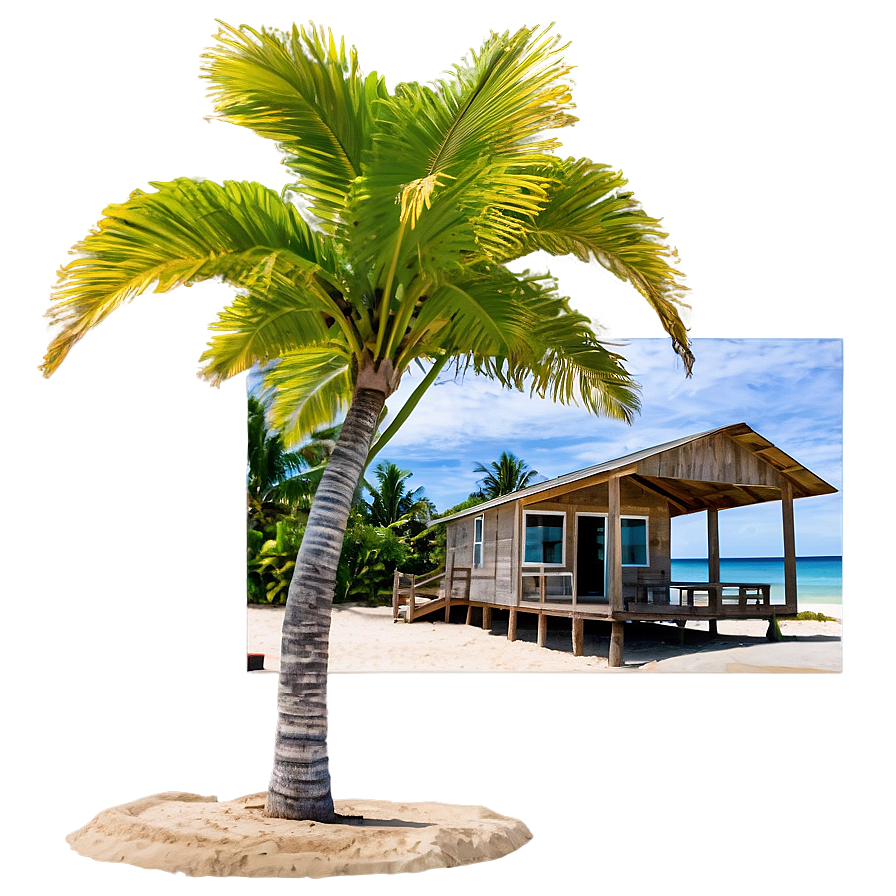 Beachfront House View Png Ulh PNG Image