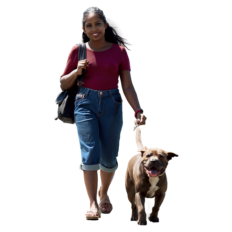 Beachside Dog Walking Png Jaj35 PNG Image