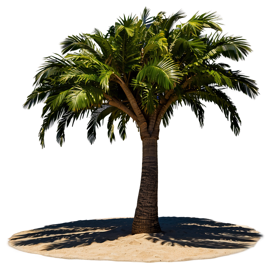 Beachside Tree Shadow Png 36 PNG Image