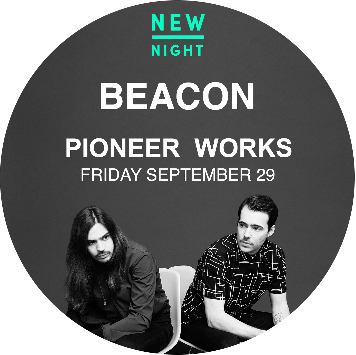 Beacon Concert Pioneer Works Poster PNG Image