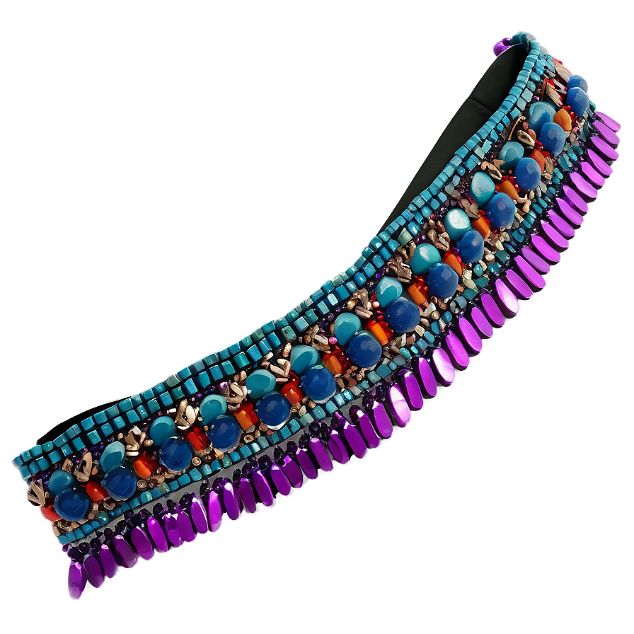 Beaded Sash Png 06272024 PNG Image