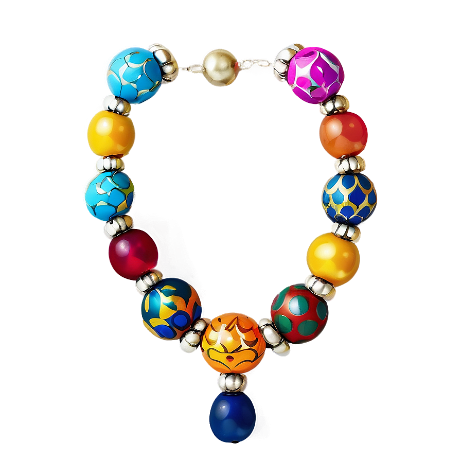 Beads With Patterns Png 29 PNG Image