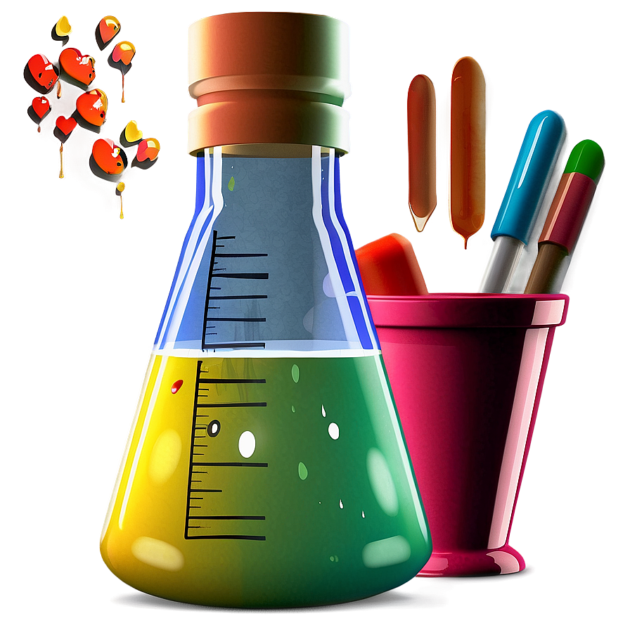 Beaker Experiment Png Nxj PNG Image