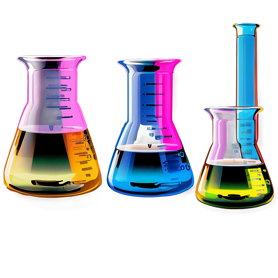 Beaker For Laboratory Work Png Sbx89 PNG Image