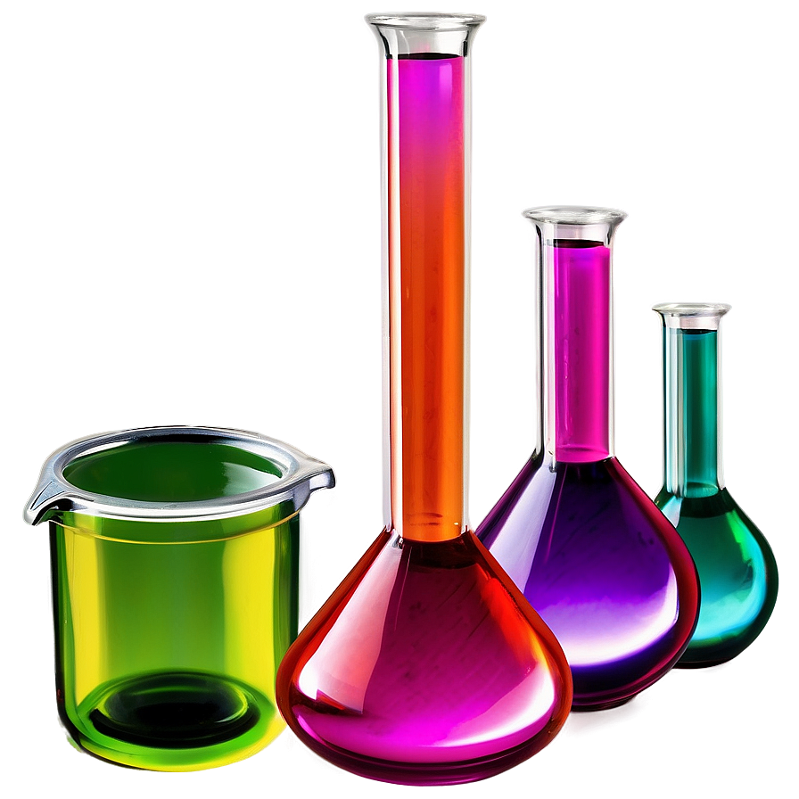 Beaker With Purple Fluid Png Eie90 PNG Image