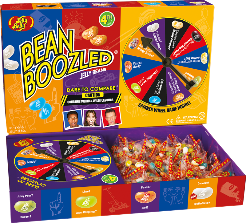 Bean Boozled Jelly Beans Game Pack PNG Image