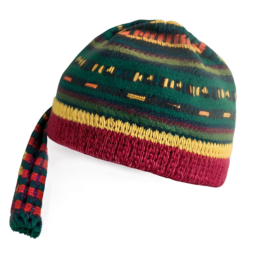 Beanie With Ties Png Ssi20 PNG Image