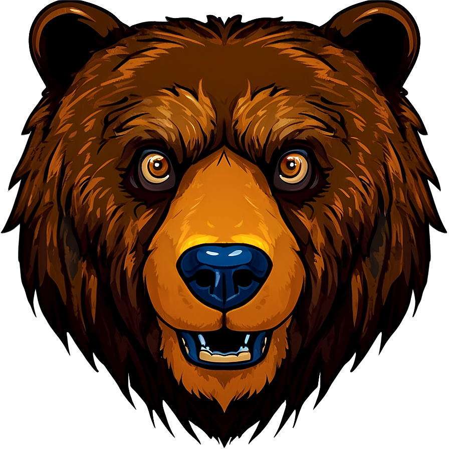 Bear Face For Logo Design Png 15 PNG Image