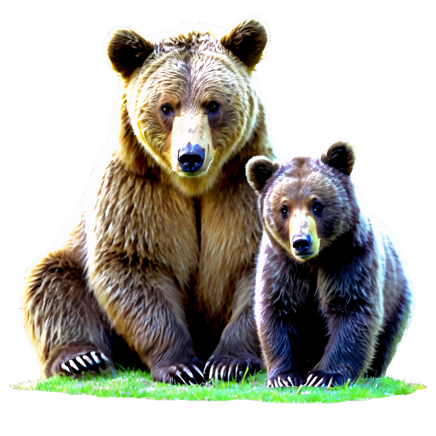 Bear Family Png Okj PNG Image