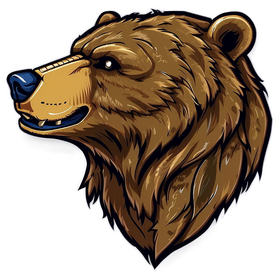 Bear Head Logo Png Suq7 PNG Image