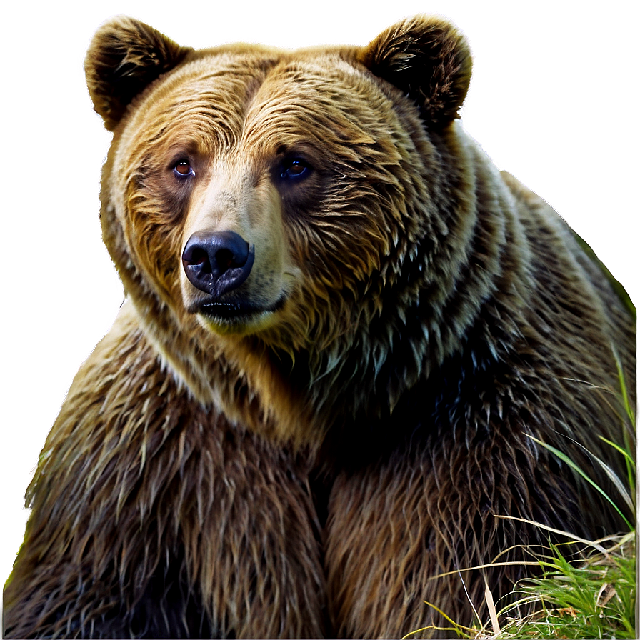 Bear In Forest Png Fqh PNG Image