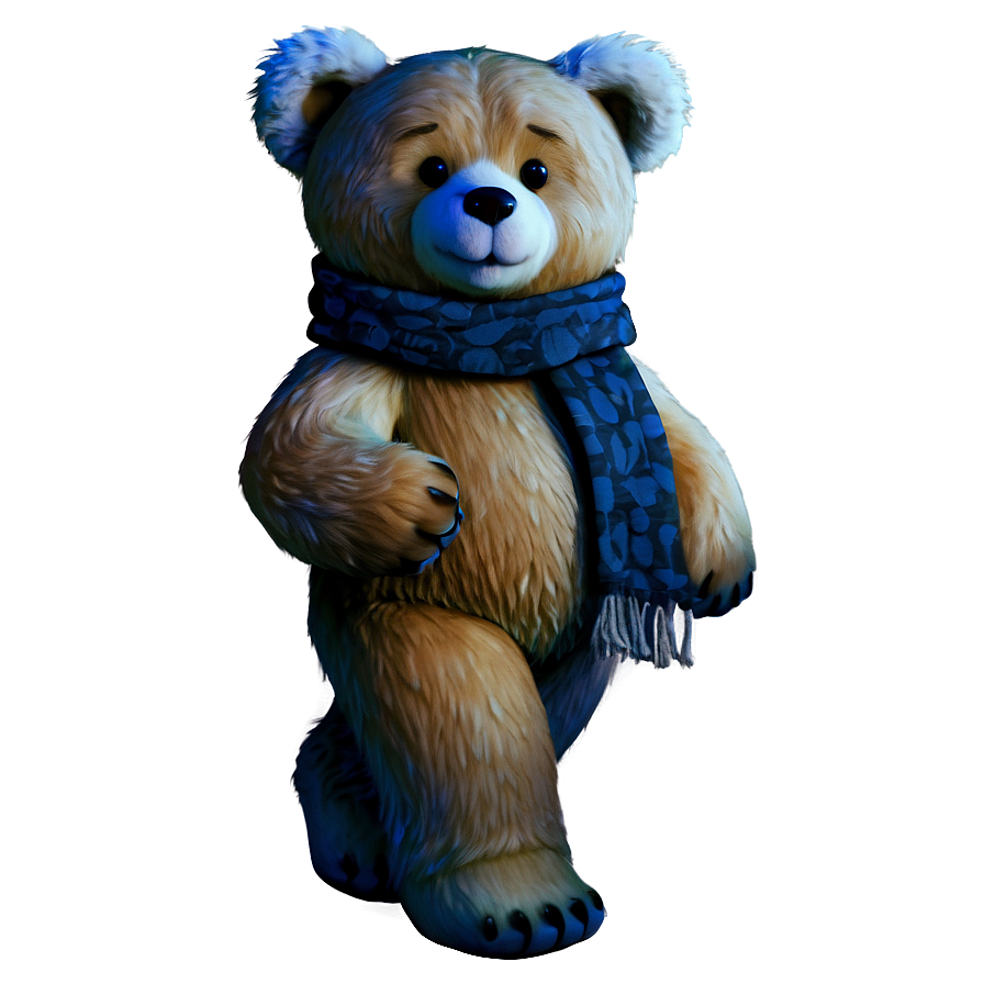 Bear With Scarf Png 05032024 PNG Image