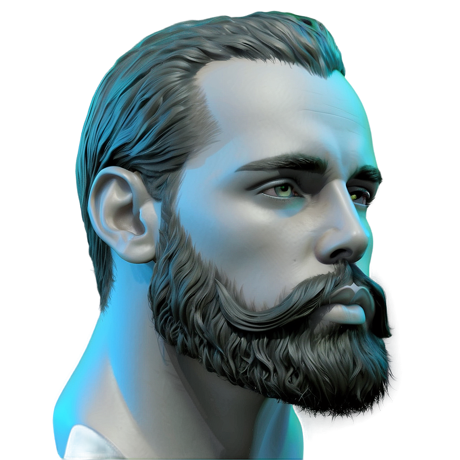 Beard Shaping Tutorial Png Cal PNG Image