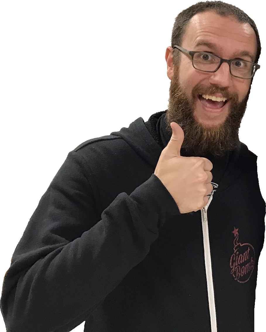 Bearded Man Giving Thumbs Up PNG Image