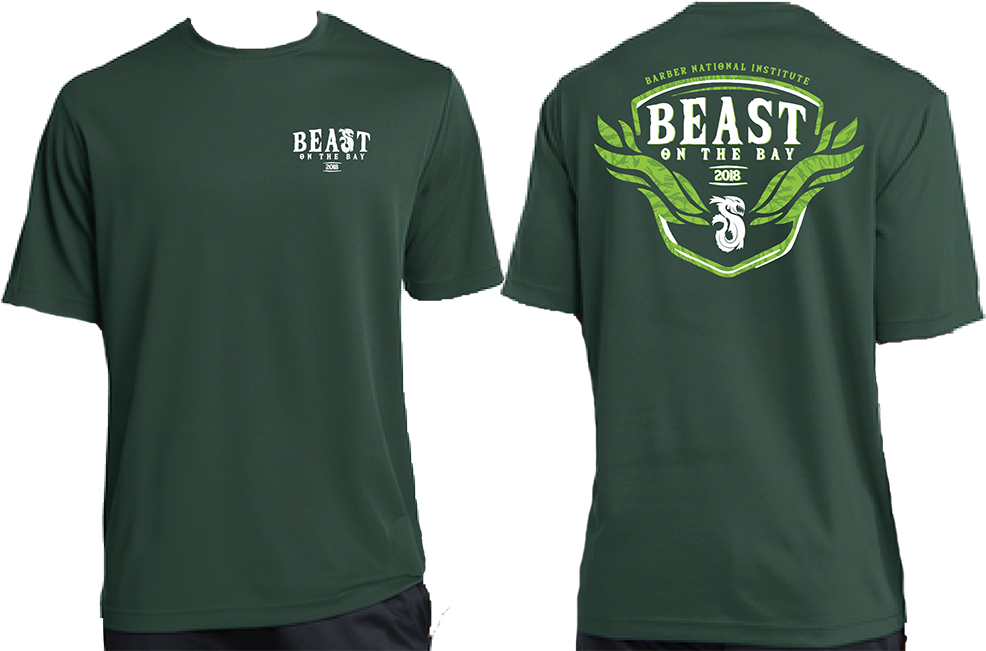 Beastonthe Bay2018 Event T Shirt PNG Image