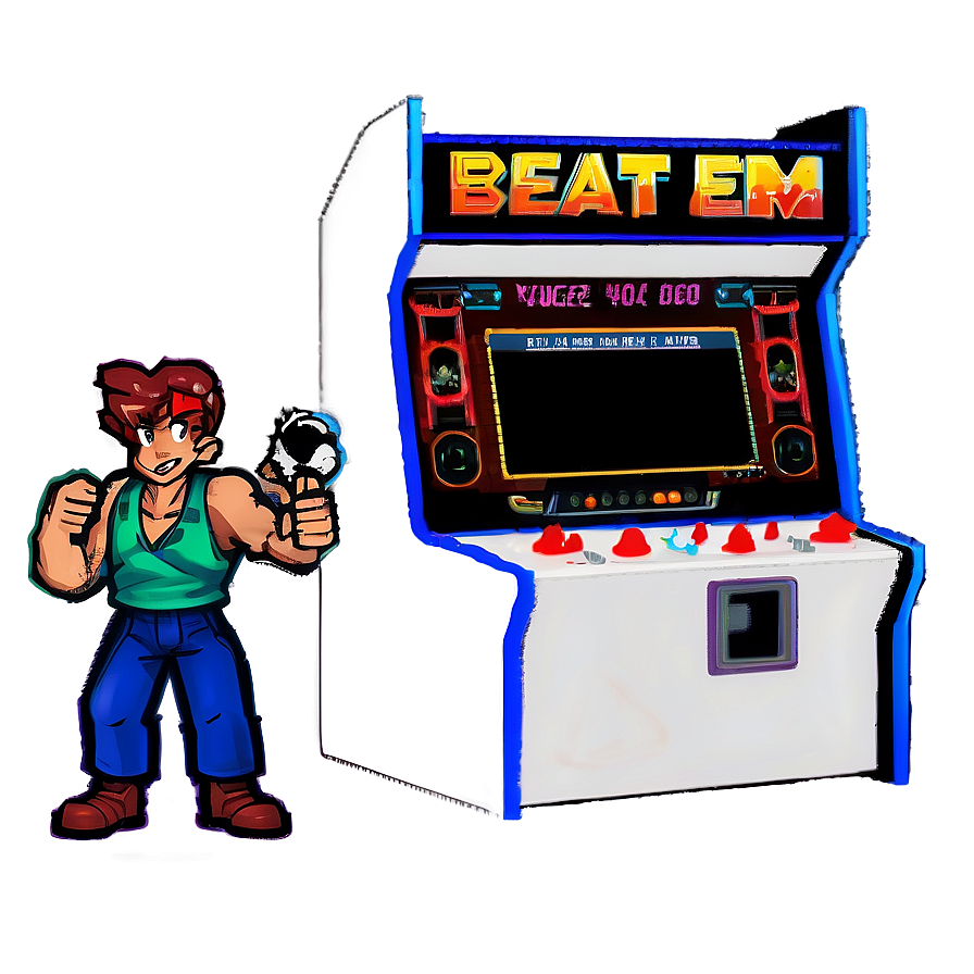 Beat 'em Up Arcade Games Png Pdt PNG Image