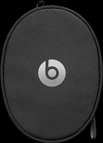 Beats Headphone Case Black PNG Image