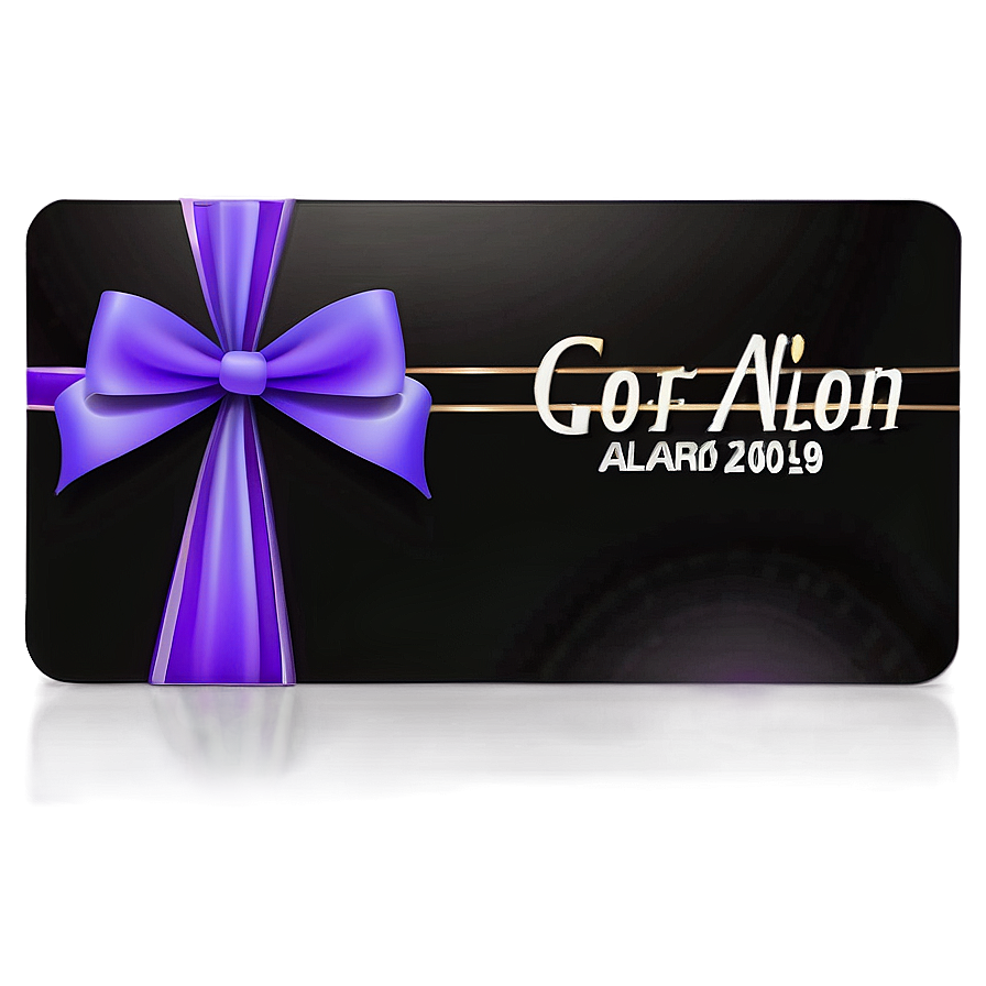 Beauty Salon Gift Card Png 17 PNG Image