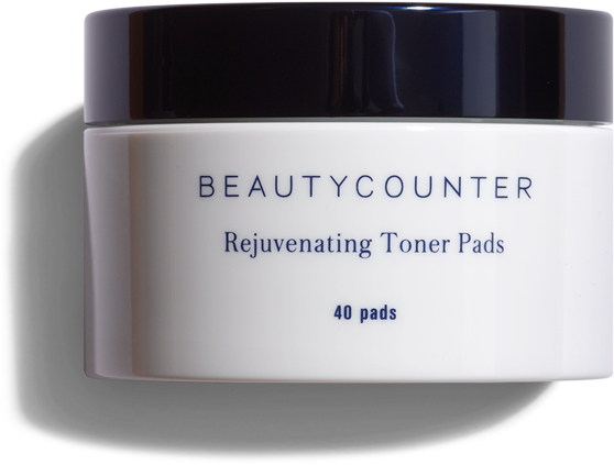 Beautycounter Rejuvenating Toner Pads Container PNG Image