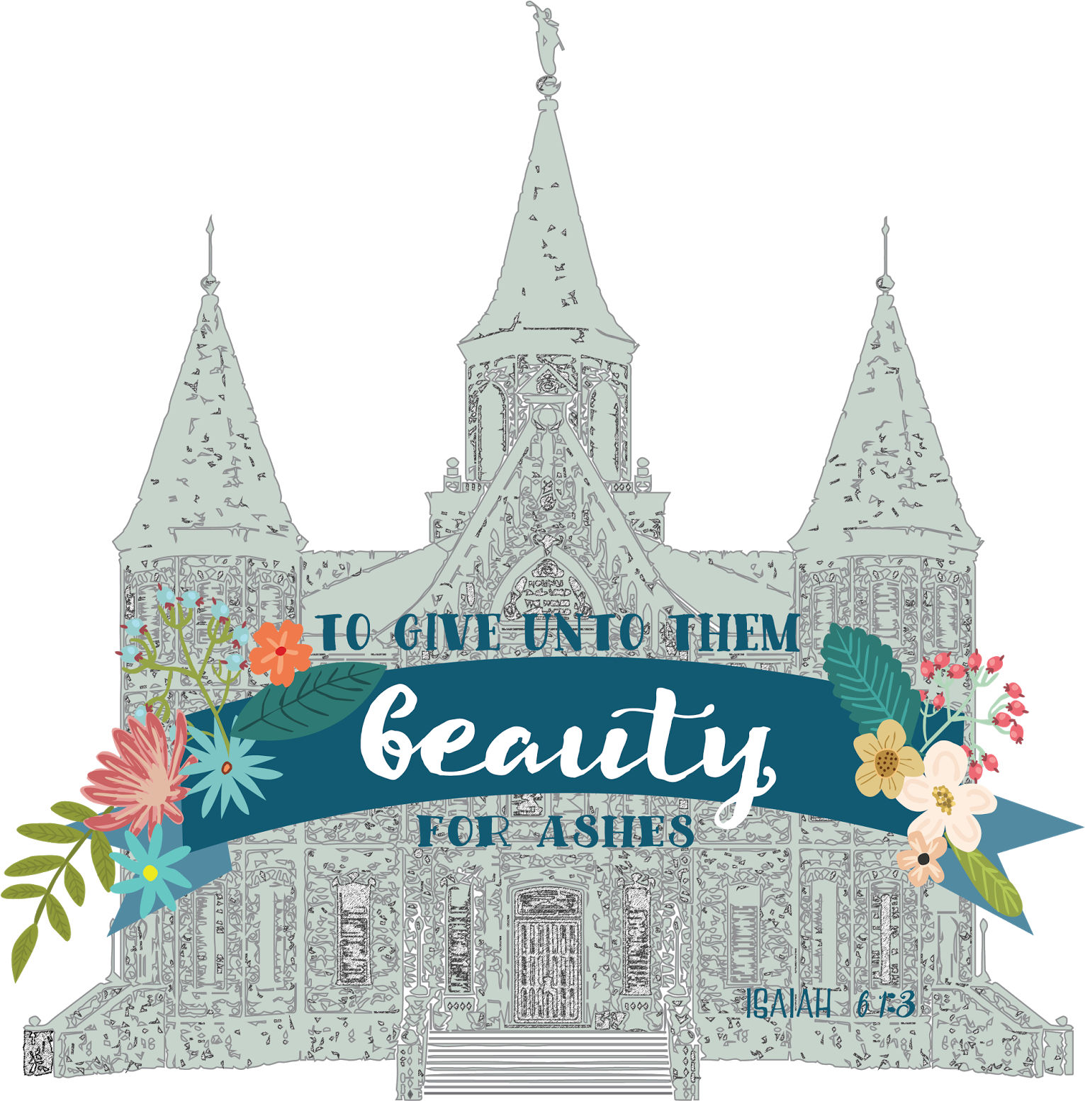 Beautyfor Ashes Church Illustration PNG Image