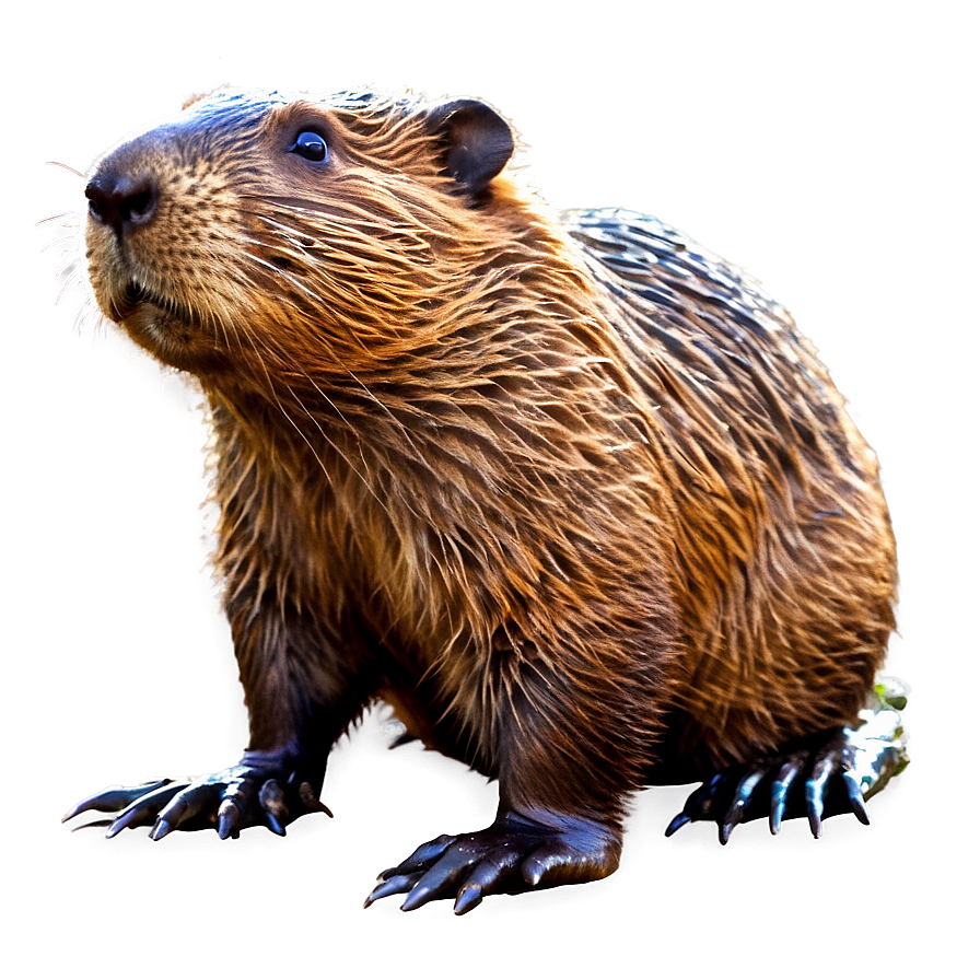 Beaver At Sunset Png Yyq64 PNG Image