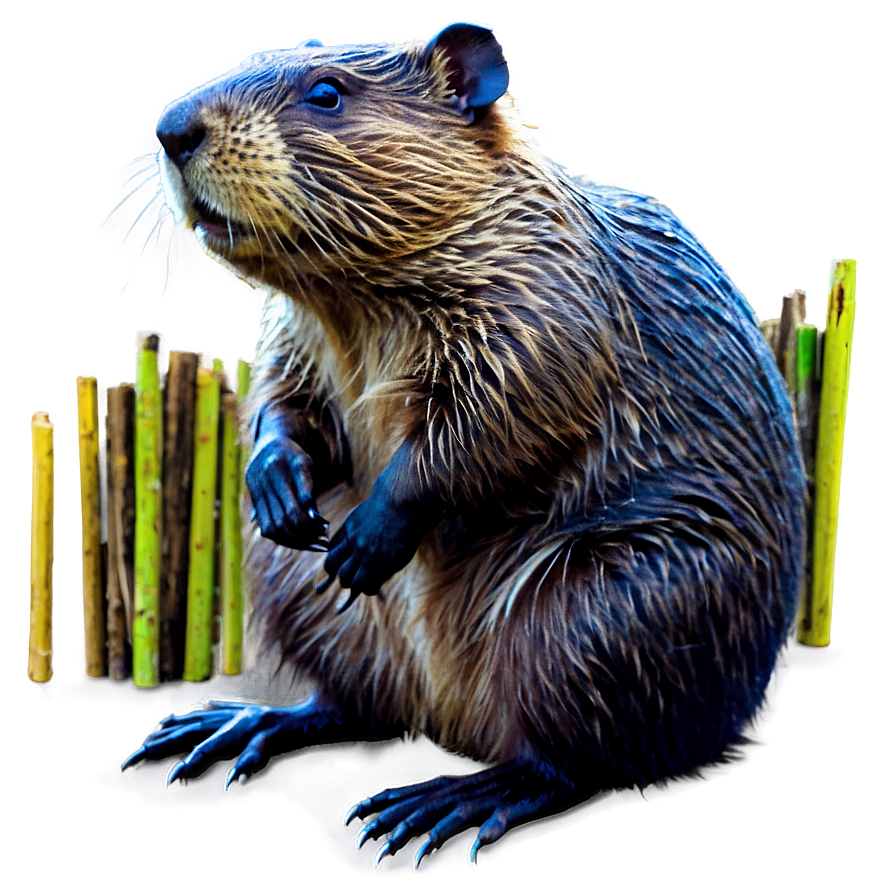 Beaver Habitat Environment Png Rlg PNG Image