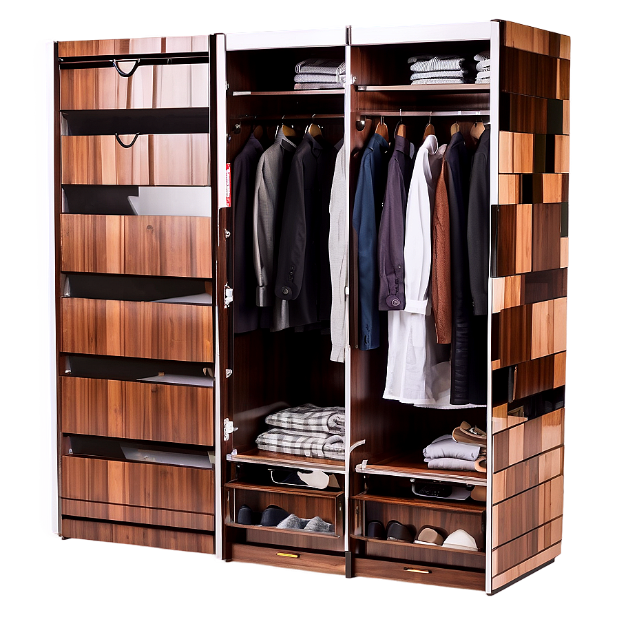 Bedroom Wardrobe Furniture Png 06282024 PNG Image