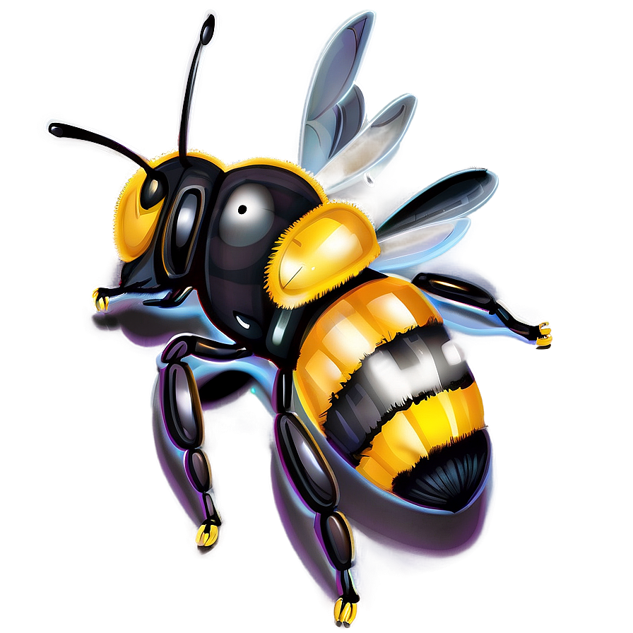 Bee Drawing Png Rxl62 PNG Image