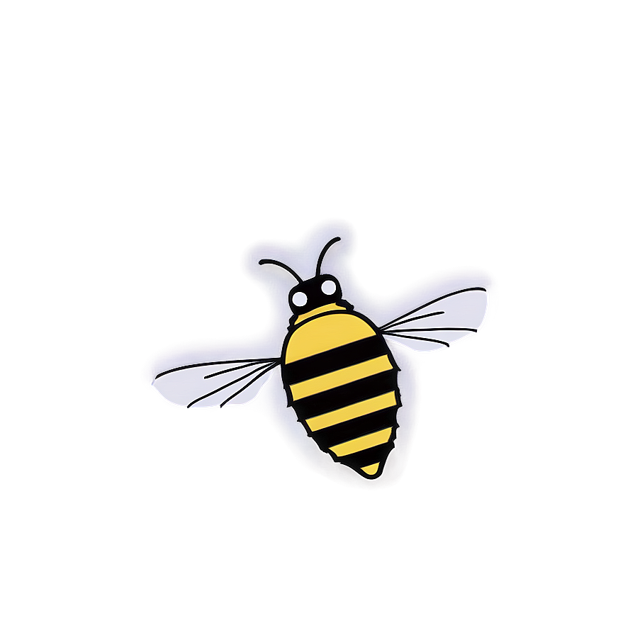 Bee Outline Png 05232024 PNG Image