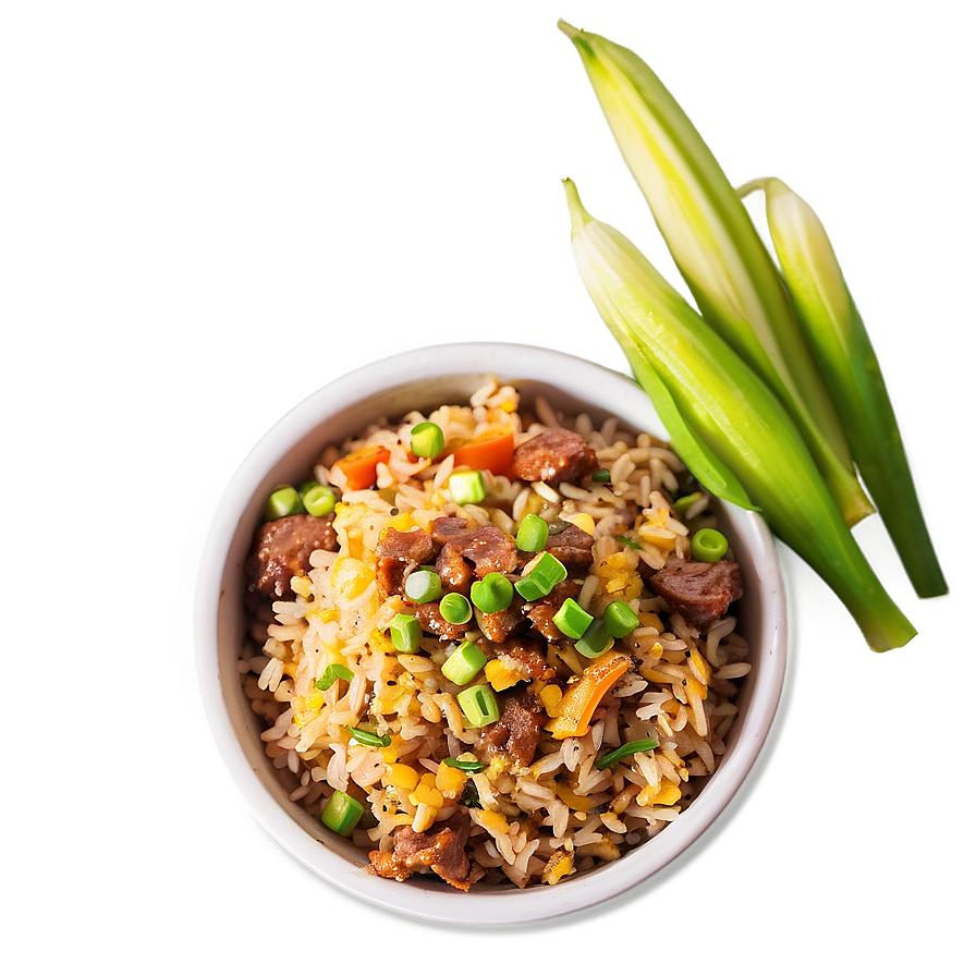 Beef Fried Rice Png 06262024 PNG Image