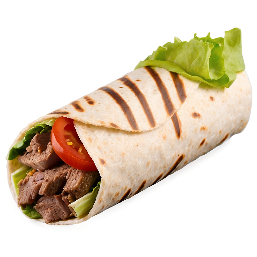 Beef Gyro Wrap Png 17 PNG Image