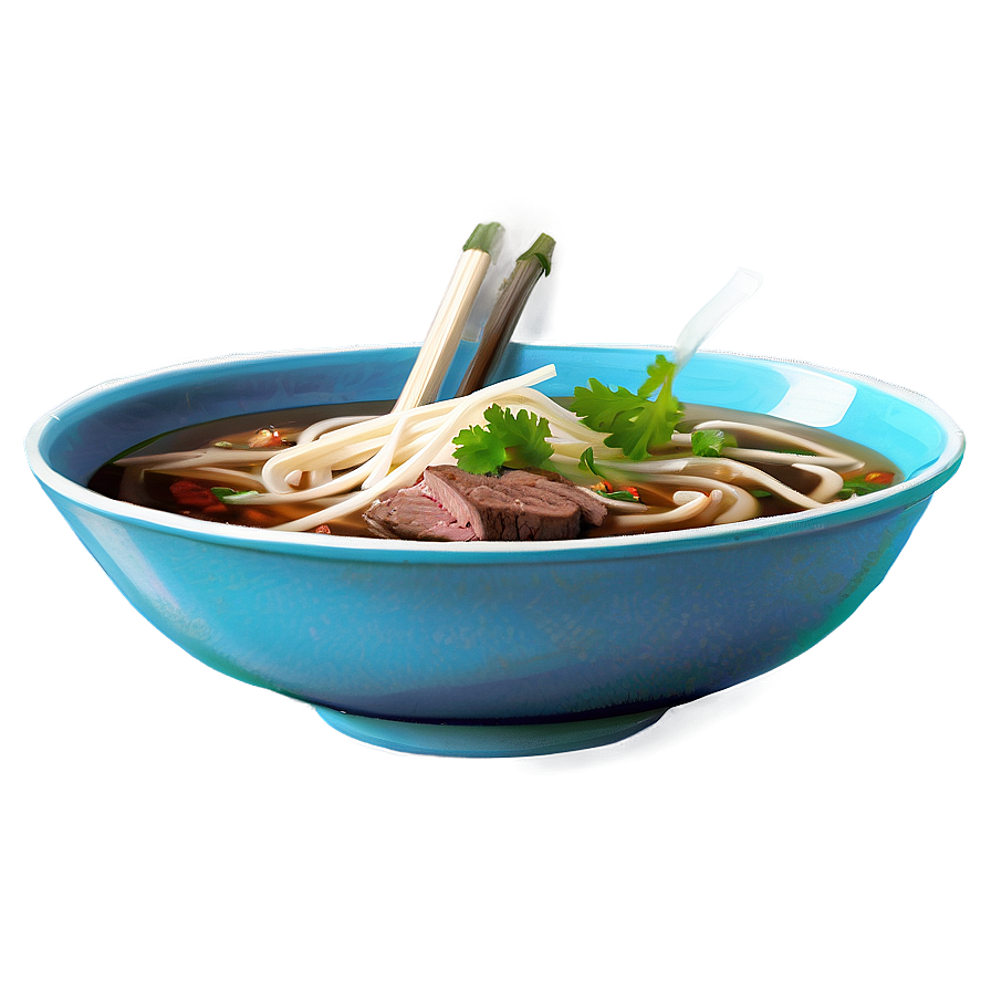 Beef Pho Noodle Soup Png 06202024 PNG Image