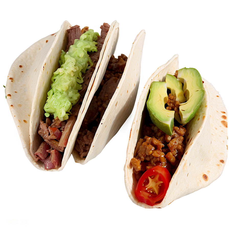 Beef Tacos Feast Png Hhs PNG Image