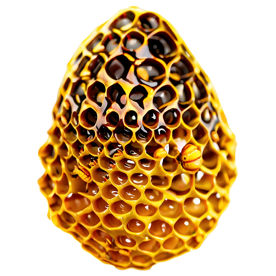 Beehive With Beeswax Png 06282024 PNG Image