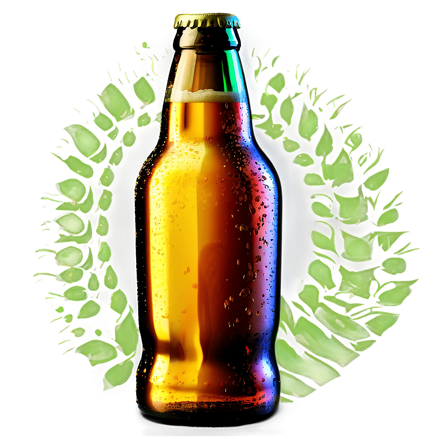 Beer Bottle In Sunset Png Gng48 PNG Image