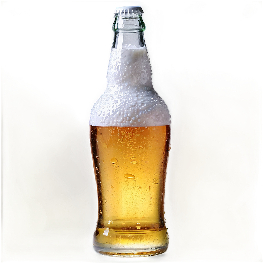 Beer Bottle With Drops Png 05242024 PNG Image