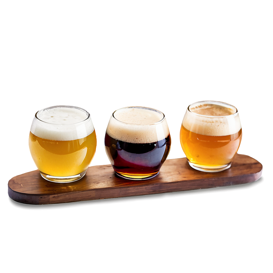 Beer Flight Sampler Png 05032024 PNG Image